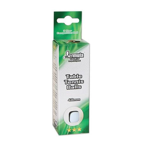 3 Star Table Tennis Ball White
